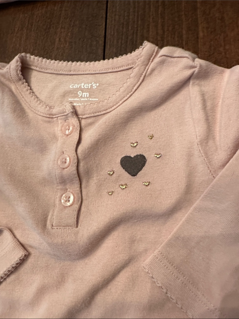 Carter’s Baby Girl Mixed Outfit Bundle - Pink, Peach, White, Gray, Floral - Picture 3 of 9